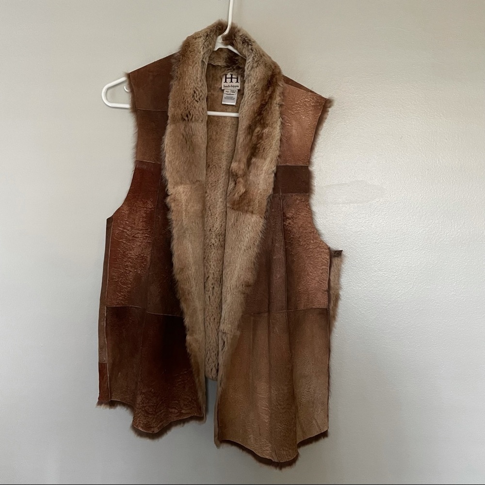 Haute Hippie Rabbit Fur Vest - Picture 2 of 14